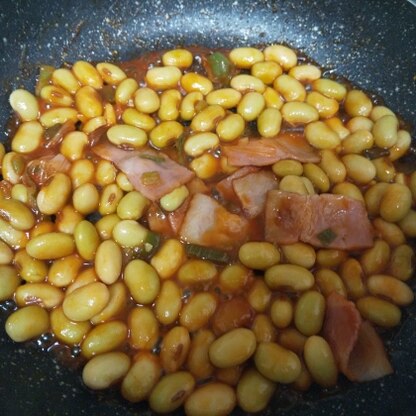 にっこにこABCさま
おはようございます
豆は身体にいいので毎日食べたいですね
美味しかったです
(っ˘з(˘⌣˘ )